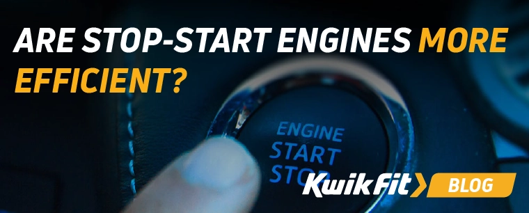 Turning on a Stop Start Engine Ignition